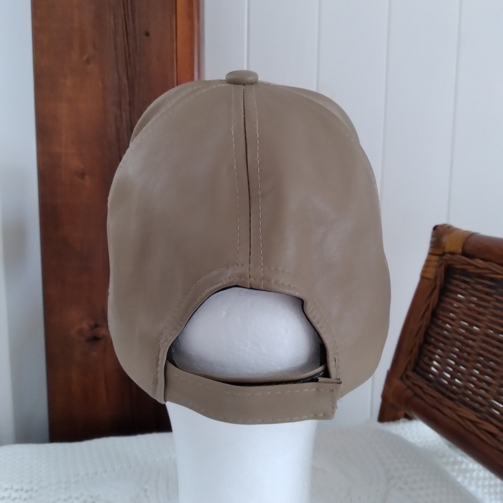 Pleather Cap - Picture 4 of 7